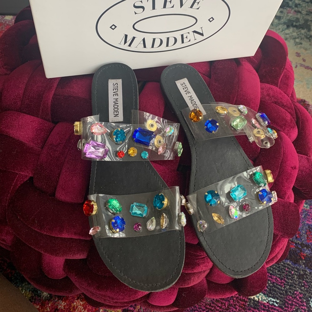 Steve Madden Shani Bright Mutli sandal size 8.5